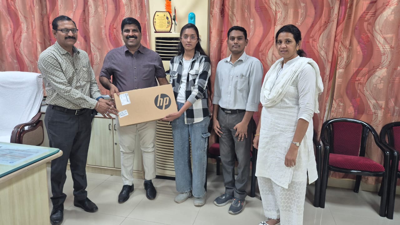 Laptop from GURUJI Foundation